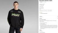 Лот: 24380899. Фото: 15. Лонгслив G-STAR RAW цвет чёрный...