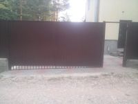 Лот: 9217638. Фото: 18. Забор, Забор из профлиста, Установка...