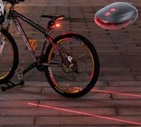 Лот: 10006685. Фото: 2. Лампа led лазер на велосипед... Спортивные товары