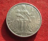 Лот: 19990473. Фото: 2. Новая Каледония 5 франков, 2003... Монеты