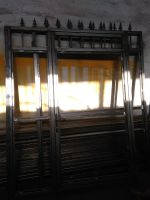 Лот: 17243094. Фото: 2. Ворота из профлиста с пиками. Срубы и конструкции