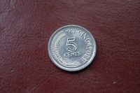Лот: 25744190. Фото: 2. Сингапур - 5 центов 1971 г. Монеты