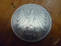 Лот: 2696750. Фото: 2. 5 Deutsche MARK 1976. Монеты