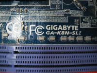 Лот: 4656584. Фото: 2. Материнская плата GigaByte GA-K8N-SLI... Комплектующие