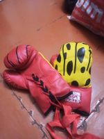 Лот: 19046428. Фото: 2. Боксёрские перчатки в идеале. Обмундирование и экипировка