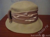 Лот: 1014646. Фото: 2. Женская элегантная шляпка из фетра. Женская одежда
