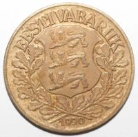 Лот: 10904227. Фото: 2. 1 крона 1990 год. Эстония. Монеты
