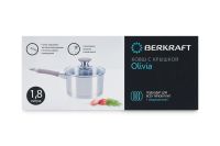 Лот: 23634892. Фото: 7. Ковш с крышкой BERKRAFT Olivia