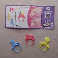 Лот: 14338603. Фото: 2. Kinder Сюрприз, киндер "Кольца... Коллекционирование, моделизм