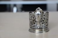 Лот: 7903960. Фото: 3. Редкий серебряный подстаканник... Коллекционирование, моделизм