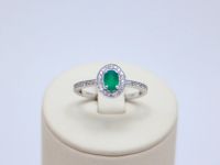 Лот: 14611231. Фото: 3. СЕРЕБРЯНОЕ КОЛЬЦО С АГАТОМ И ФИАНИТАМИ... Красноярск