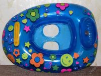 Лот: 1846601. Фото: 2. Надувной круг-лодка для малышей... Игрушки