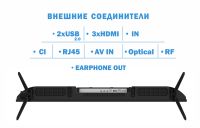 Лот: 24769391. Фото: 5. Телевизор Витязь 50LU1230 4K Smart...