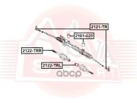 Лот: 24757183. Фото: 2. Наконечник Рулевой ASVA арт. 2121-TR. Красноярск