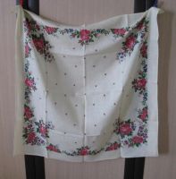 Лот: 10640555. Фото: 3. Платок советский, новый 82 х 82... Коллекционирование, моделизм