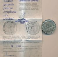 Лот: 9862129. Фото: 2. Нидерланды 1987 2 1/2 экю 2,5... Значки, медали, жетоны