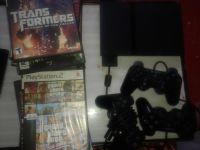 Лот: 4407969. Фото: 4. sony ps2 чипованая+30дисков 3джоя... Красноярск