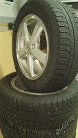 Лот: 2710032. Фото: 2. Зимние 205/60 R16 Michelin X-ice... Шины, Диски