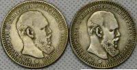 Лот: 4176363. Фото: 2. 1 рубль 1888 года, 1 рубль 1889... Монеты