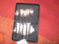 Лот: 12649832. Фото: 5. Набор посеребренных ложечек