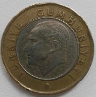 Лот: 12651137. Фото: 2. 1 лира 2009 Турция (635). Монеты
