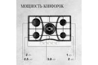 Лот: 25058687. Фото: 6. Газовая панель KUPPERSBERG FG...