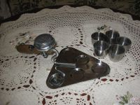 Лот: 9314454. Фото: 6. Набор стопок со звонком Schnapskelle...