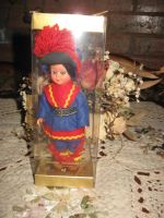 Лот: 10534518. Фото: 9. Винтажная кукла мальчик в национальном...