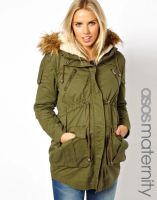 Лот: 6986158. Фото: 3. Парка для беременных Asos р. 42-44. Одежда, обувь, галантерея