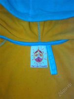 Лот: 1589771. Фото: 3. Накидка с капюшоном бирюзовая... Дети растут