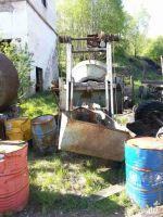 Лот: 9731828. Фото: 3. Бетоносмеситель со скрепером загрузки. Строительство и ремонт