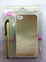 Лот: 1081688. Фото: 3. Чехол для iPhone 4, i9 CASE (Золотой... Смартфоны, связь, навигация