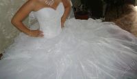 Лот: 1221170. Фото: 2. свадебное платье, кольца под платье... Свадебная мода