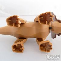Лот: 12799479. Фото: 2. Цератопс коричневый — фигурка-конструктор... Игрушки