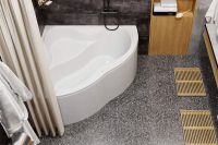 Лот: 24405963. Фото: 3. Ванна пристенная VAGNERPLAST Iris. Строительство и ремонт