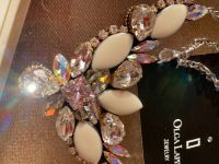 Лот: 17517867. Фото: 3. Колье ювелирное с камнями сваровски... Красноярск