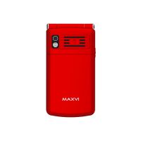 Лот: 25021377. Фото: 2. Сотовый Maxvi E11 Red-silver 2sim... Смартфоны, связь, навигация