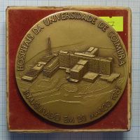 Лот: 15036520. Фото: 2. Португалия 1987 г Медаль Госпиталь... Значки, медали, жетоны