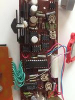 Лот: 11628708. Фото: 2. Внутренности от телефона VEF TA-303. Радиодетали  (электронные компоненты)