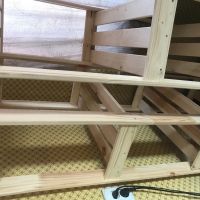 Лот: 12054863. Фото: 2. Деревянные полки из Леруа мерлен. Хранение вещей