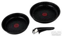 Лот: 14154680. Фото: 2. Набор посуды Tefal L6719072 Ingenio... Посуда, кухонная утварь