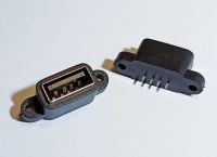 Лот: 19443716. Фото: 3. USB гнездо разъем встраиваемый... Красноярск