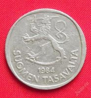 Лот: 1978063. Фото: 2. (№1844-3/LF) 1 марка 1984 (Финляндия... Монеты