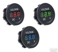 Лот: 15761570. Фото: 2. Вольтметр электронный (цифровой... Авто, мото, водный транспорт