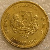 Лот: 8445315. Фото: 2. 5 центов 1986 Сингапур и 5 центов... Монеты