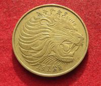 Лот: 21074110. Фото: 2. Эфиопия 10 сантимов, 1977г. Монеты