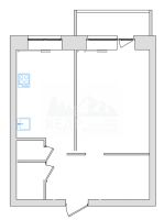 Лот: 14845048. Фото: 15. Продается однокомнатная квартира...
