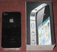 Лот: 1517551. Фото: 2. iPhone 4 black 16 Gb Verizon... Смартфоны, связь, навигация