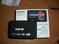 Лот: 2329371. Фото: 2. GPS навигатор Explay GN-510! Хорошее... Смартфоны, связь, навигация