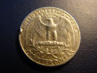Лот: 2365964. Фото: 2. 1 квотер (25 центов) 1967, Соединённые... Монеты